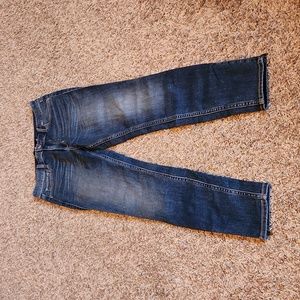 Hollister High-Rise Crop Super Skinny Jeans with Zipper detail on ankles